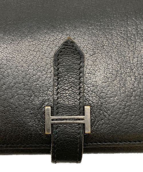 HERMES（エルメス）HERMES (エルメス) 長財布 ブラックの古着・服飾アイテム