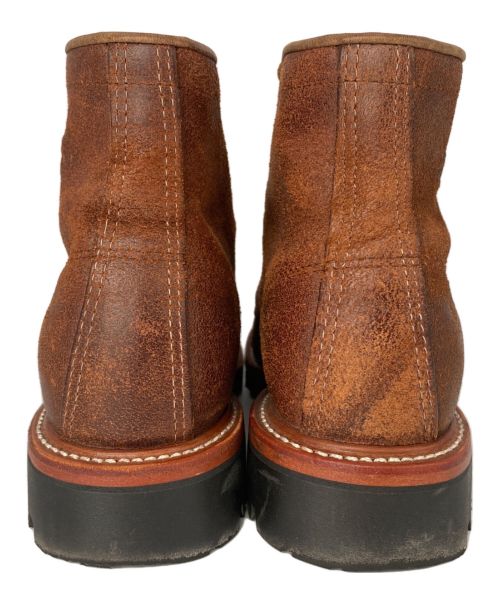 CHIPPEWA（チペワ）CHIPPEWA (チペワ) モックトゥラゲッジフィールドブーツ ブラウン サイズ:US8.5D　EUR41.5　JPN25.7の古着・服飾アイテム