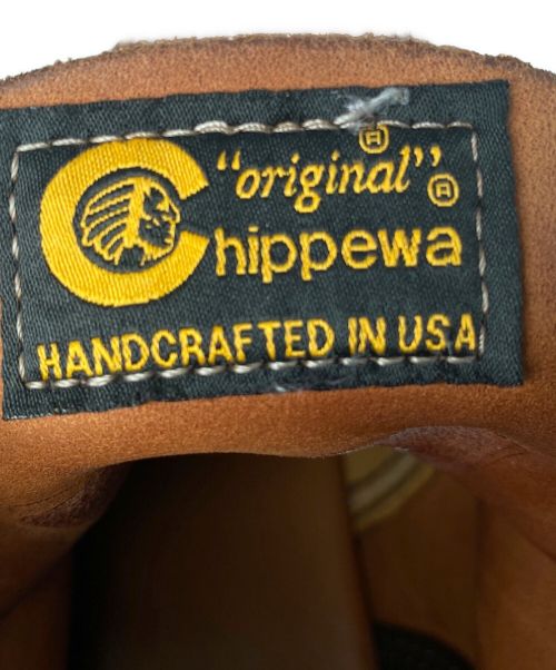 CHIPPEWA（チペワ）CHIPPEWA (チペワ) モックトゥラゲッジフィールドブーツ ブラウン サイズ:US8.5D　EUR41.5　JPN25.7の古着・服飾アイテム