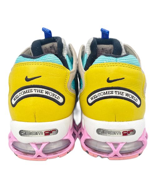 NIKE（ナイキ）NIKE (ナイキ) AIR ZOOM SPIRIDON CAGE 2 ホワイト×ブルー×イエロー サイズ:28.5cmの古着・服飾アイテム