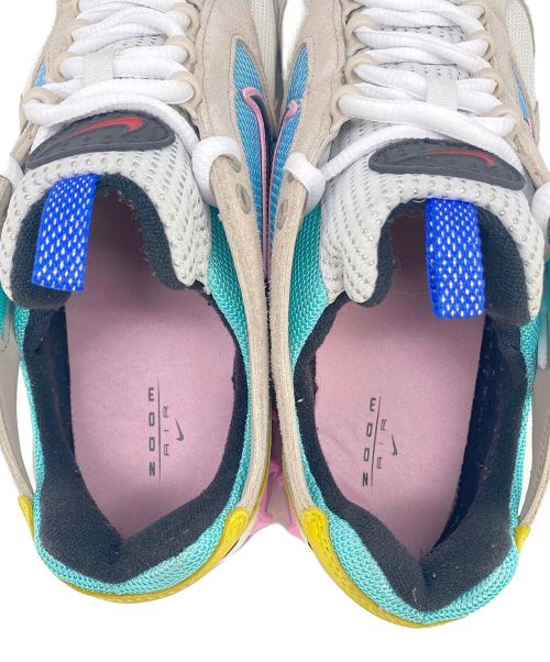 NIKE（ナイキ）NIKE (ナイキ) AIR ZOOM SPIRIDON CAGE 2 ホワイト×ブルー×イエロー サイズ:28.5cmの古着・服飾アイテム