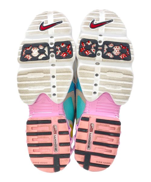 NIKE（ナイキ）NIKE (ナイキ) AIR ZOOM SPIRIDON CAGE 2 ホワイト×ブルー×イエロー サイズ:28.5cmの古着・服飾アイテム