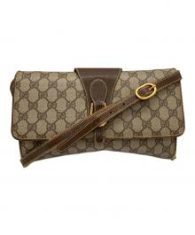GUCCI（グッチ）の古着「ショルダーバッグ」｜ベージュ×ブラウン