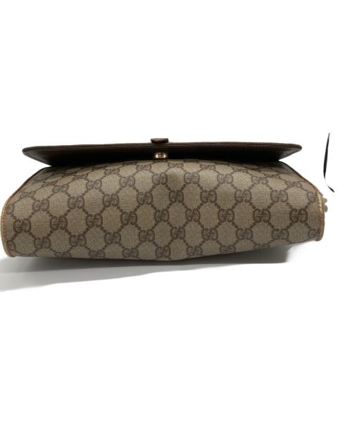 GUCCI（グッチ）GUCCI (グッチ) ショルダーバッグ ベージュ×ブラウンの古着・服飾アイテム