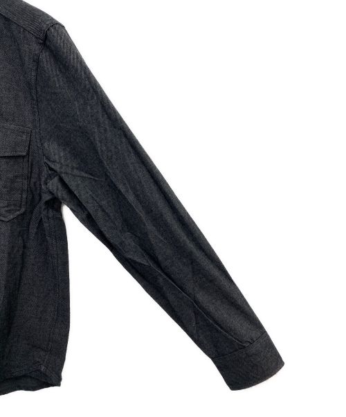 Denham（デンハム）Denham (デンハム) 長袖シャツ ブラック サイズ:Lの古着・服飾アイテム