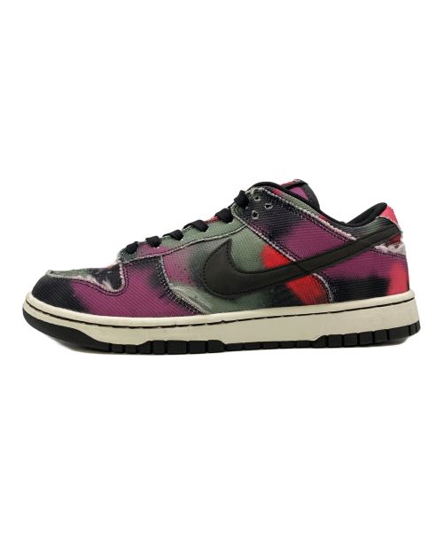 NIKE（ナイキ）NIKE (ナイキ) DUNK LOW GRAFFITI ピンク×グリーンン×ブラック サイズ:28㎝の古着・服飾アイテム