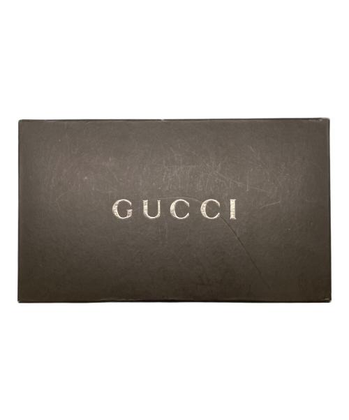 GUCCI（グッチ）GUCCI (グッチ) 長財布 ブラウン×パープルの古着・服飾アイテム