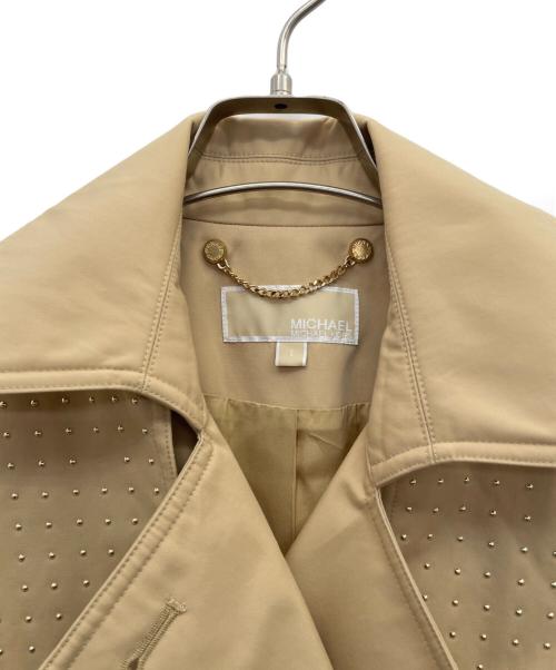 MICHAEL KORS（マイケル・コース）MICHAEL KORS (マイケルコース) トレンチコート ベージュ サイズ:Sの古着・服飾アイテム