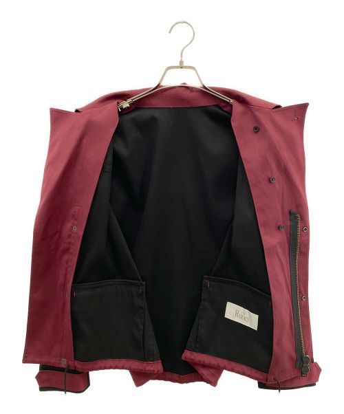 THE RERACS（ザ リラクス）THE RERACS (ザ リラクス) ライダースジャケット レッド サイズ:不明の古着・服飾アイテム