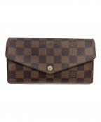 LOUIS VUITTONルイ ヴィトン）の古着「ポルトフォイユ･サラ」｜ブラウン