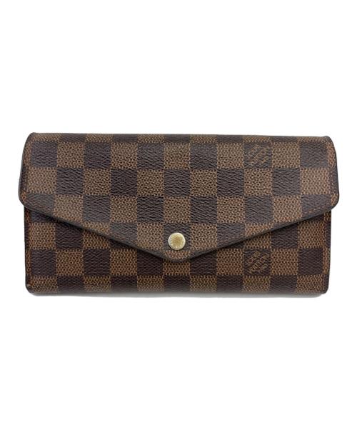 LOUIS VUITTON（ルイ ヴィトン）LOUIS VUITTON (ルイ ヴィトン) ポルトフォイユ･サラ ブラウンの古着・服飾アイテム