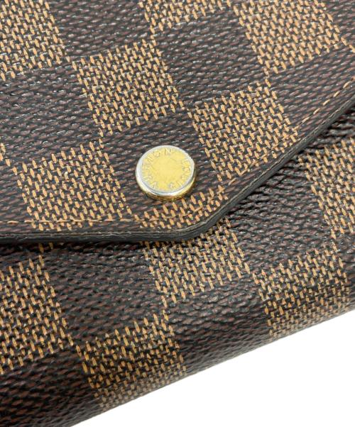 LOUIS VUITTON（ルイ ヴィトン）LOUIS VUITTON (ルイ ヴィトン) ポルトフォイユ･サラ ブラウンの古着・服飾アイテム