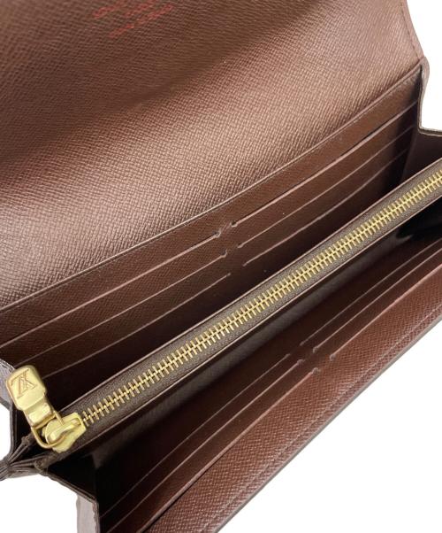 LOUIS VUITTON（ルイ ヴィトン）LOUIS VUITTON (ルイ ヴィトン) ポルトフォイユ･サラ ブラウンの古着・服飾アイテム