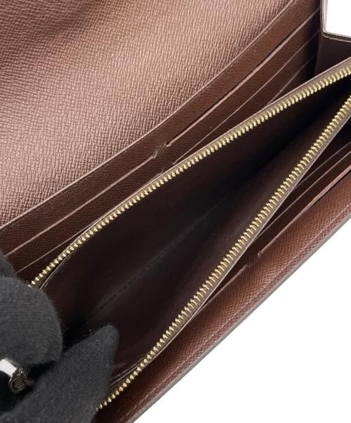 LOUIS VUITTON（ルイ ヴィトン）LOUIS VUITTON (ルイ ヴィトン) ポルトフォイユ･サラ ブラウンの古着・服飾アイテム
