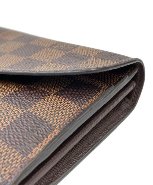 LOUIS VUITTON（ルイ ヴィトン）LOUIS VUITTON (ルイ ヴィトン) ポルトフォイユ･サラ ブラウンの古着・服飾アイテム