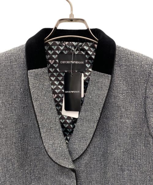 EMPORIO ARMANI（エンポリオアルマーニ）EMPORIO ARMANI (エンポリオアルマーニ) ジャケット グレー サイズ:40の古着・服飾アイテム