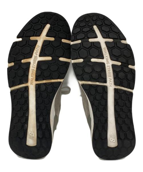 NEW BALANCE（ニューバランス）NEW BALANCE (ニューバランス) ローカットスニーカー グレー×ホワイト サイズ:26.5の古着・服飾アイテム