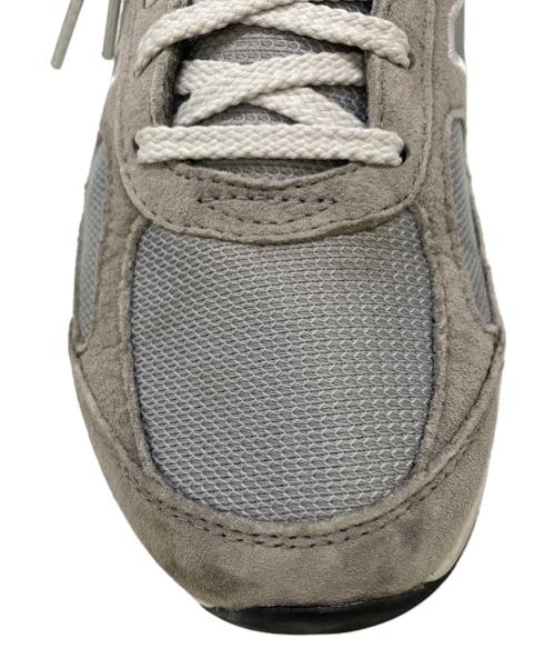 NEW BALANCE（ニューバランス）NEW BALANCE (ニューバランス) ローカットスニーカー グレー×ホワイト サイズ:26.5の古着・服飾アイテム