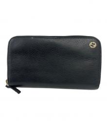 GUCCI（グッチ）の古着「長財布」｜ブラック