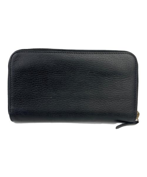 GUCCI（グッチ）GUCCI (グッチ) 長財布 ブラックの古着・服飾アイテム