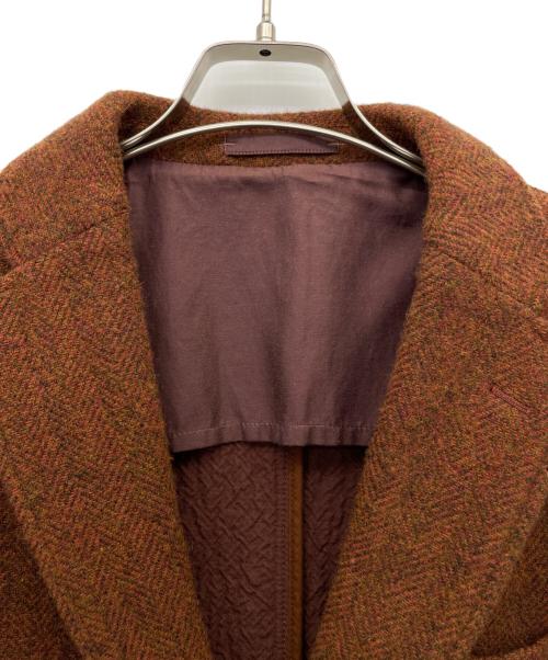 BEAMS（ビームス）BEAMS (ビームス) ウール3Bジャケット ブラウン サイズ:Lの古着・服飾アイテム