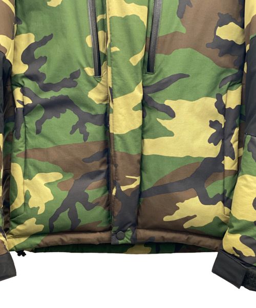 THE NORTH FACE（ザ ノース フェイス）THE NORTH FACE (ザ ノース フェイス) ダウンジャケット グリーン×ブラック サイズ:Mの古着・服飾アイテム