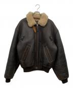 AVIREXアヴィレックス）の古着「B-3 ムートンジャケット」｜ブラウン