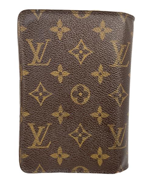 LOUIS VUITTON（ルイ ヴィトン）LOUIS VUITTON (ルイ ヴィトン) 2つ折り財布 ポルト パピエ ジップの古着・服飾アイテム
