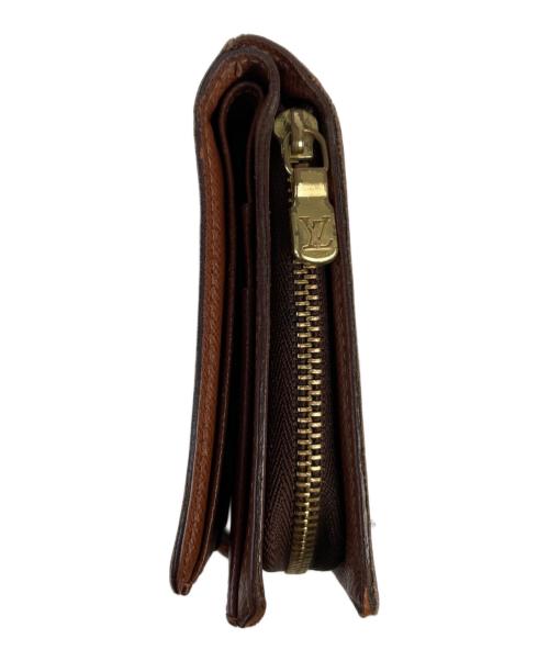 LOUIS VUITTON（ルイ ヴィトン）LOUIS VUITTON (ルイ ヴィトン) 2つ折り財布 ポルト パピエ ジップの古着・服飾アイテム