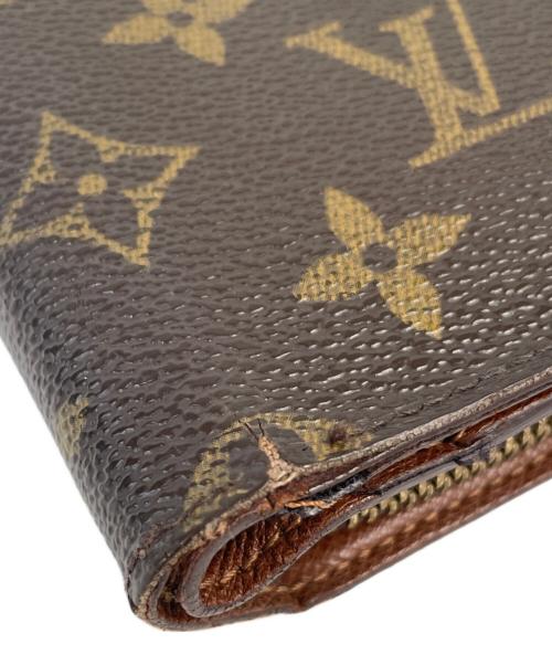 LOUIS VUITTON（ルイ ヴィトン）LOUIS VUITTON (ルイ ヴィトン) 2つ折り財布 ポルト パピエ ジップの古着・服飾アイテム