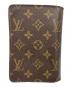 LOUIS VUITTON (ルイ ヴィトン) 2つ折り財布 ポルト パピエ ジップ：10000円