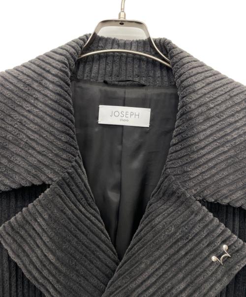 JOSEPH STUDIO（ジョセフスタジオ）JOSEPH STUDIO (ジョセフスタジオ) コーデュロイコート グレー サイズ:8の古着・服飾アイテム