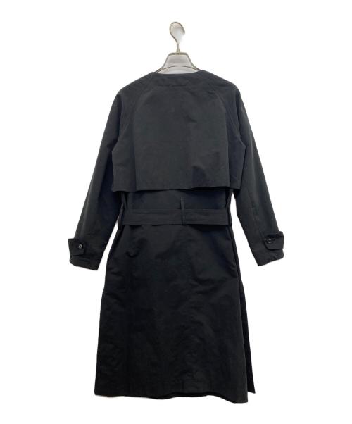 MARY QUANT（マリークヮント）MARY QUANT (マリークヮント) ベルト付コート ブラック サイズ:Ｍ 未使用品の古着・服飾アイテム