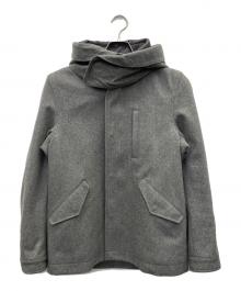 green label relaxing（グリーンレーベルリラクシング）の古着「ウールコート」｜グレー