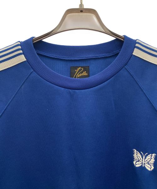 Needles（ニードルズ）Needles (ニードルズ) トラッククルーネックシャツ ブルー サイズ:Mの古着・服飾アイテム