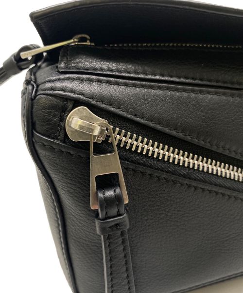 LOEWE（ロエベ）LOEWE (ロエベ) パズルバムバッグ ミニ ブラックの古着・服飾アイテム