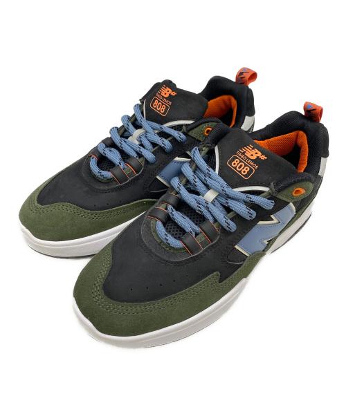 NEW BALANCE（ニューバランス）NEW BALANCE (ニューバランス) Tiago Lemos (ティアゴレモス) ローカットスニーカー グリーン×ブラック サイズ:25.5の古着・服飾アイテム