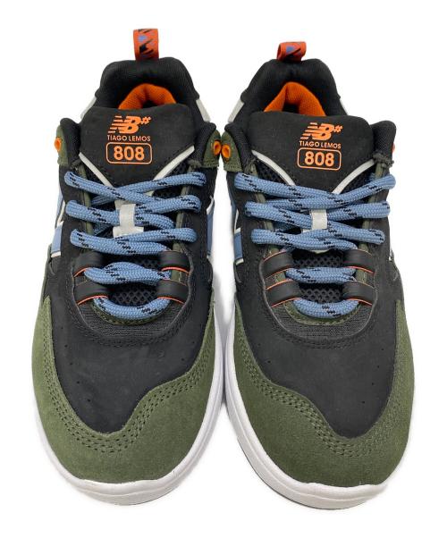 NEW BALANCE（ニューバランス）NEW BALANCE (ニューバランス) Tiago Lemos (ティアゴレモス) ローカットスニーカー グリーン×ブラック サイズ:25.5の古着・服飾アイテム