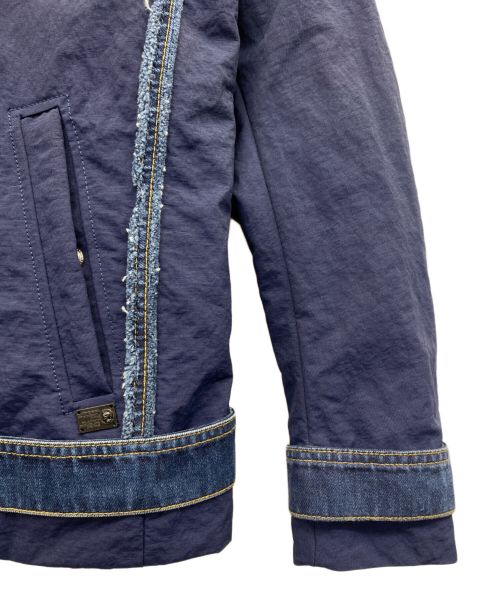 DIESEL（ディーゼル）DIESEL (ディーゼル) ライダースジャケット インディゴ サイズ:XSの古着・服飾アイテム