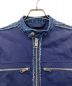 DIESEL (ディーゼル) ライダースジャケット インディゴ サイズ:XS：8000円