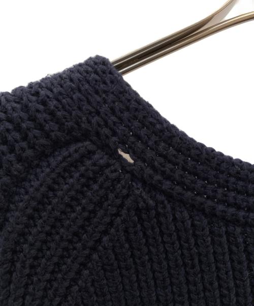 MACPHEE（マカフィー）MACPHEE (マカフィー) ハイブリッドコットンVネックベスト ネイビー サイズ:Sの古着・服飾アイテム