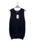 MACPHEE（マカフィー）の古着「ハイブリッドコットンVネックベスト」｜ネイビー