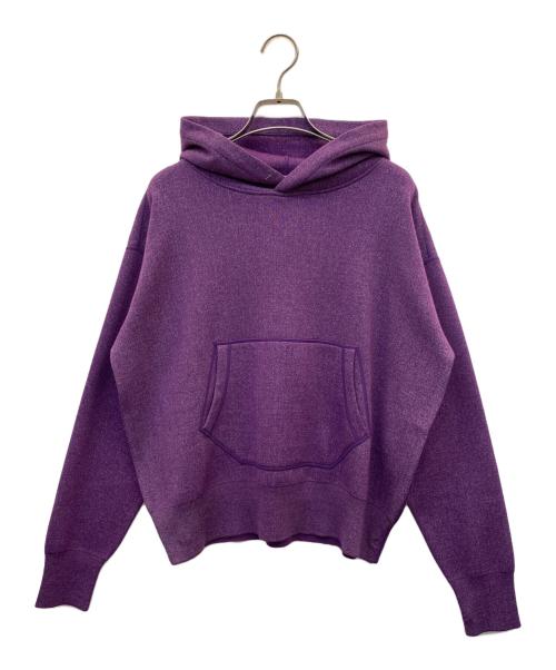 GALERIE VIE（ギャルリーヴィー）GALERIE VIE (ギャルリーヴィー) プルオーバーパーカー パープル サイズ:Fの古着・服飾アイテム