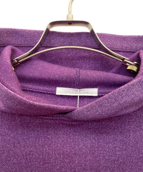 GALERIE VIE（ギャルリーヴィー）GALERIE VIE (ギャルリーヴィー) プルオーバーパーカー パープル サイズ:Fの古着・服飾アイテム