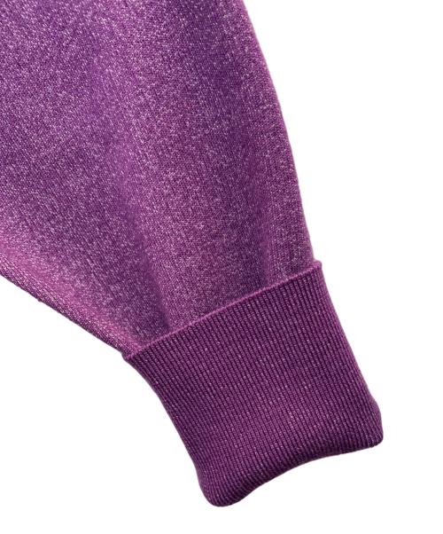 GALERIE VIE（ギャルリーヴィー）GALERIE VIE (ギャルリーヴィー) プルオーバーパーカー パープル サイズ:Fの古着・服飾アイテム