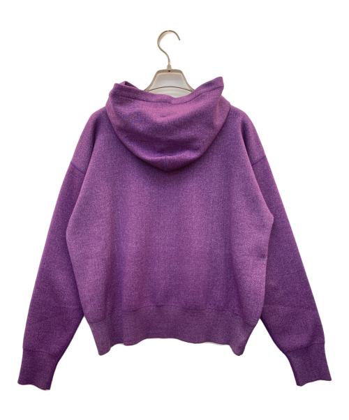 GALERIE VIE（ギャルリーヴィー）GALERIE VIE (ギャルリーヴィー) プルオーバーパーカー パープル サイズ:Fの古着・服飾アイテム