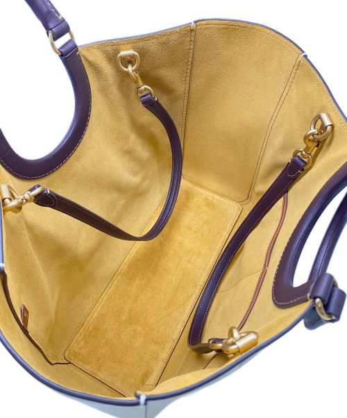 COACH（コーチ）COACH (コーチ) トートバッグ ベージュ×ブラウンの古着・服飾アイテム