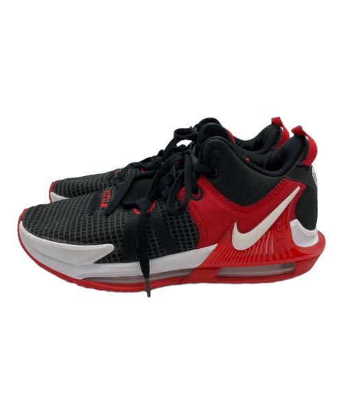 NIKE（ナイキ）NIKE (ナイキ) レブロンフィットネス7 ブラック×レッド サイズ:27.5の古着・服飾アイテム
