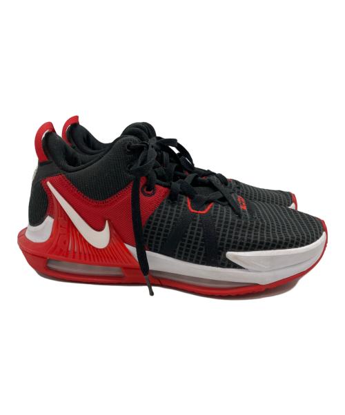 NIKE（ナイキ）NIKE (ナイキ) レブロンフィットネス7 ブラック×レッド サイズ:27.5の古着・服飾アイテム