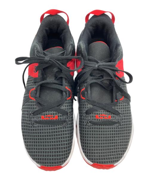 NIKE（ナイキ）NIKE (ナイキ) レブロンフィットネス7 ブラック×レッド サイズ:27.5の古着・服飾アイテム